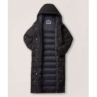 Denver Hayes Woman's Hyper-Dri® HD1 Water Repellent Breathable T-Max® Insulated Long Puffer Jacket Front_Flat