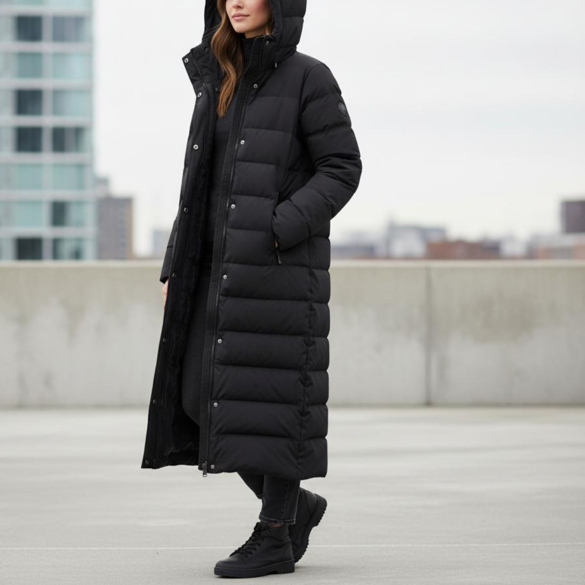 Veste longue bouffante Hyper-DriMD&nbsp;HD1 hydrofuge/perméable à l’air à isolant T-Max pour femmes, Denver Hayes