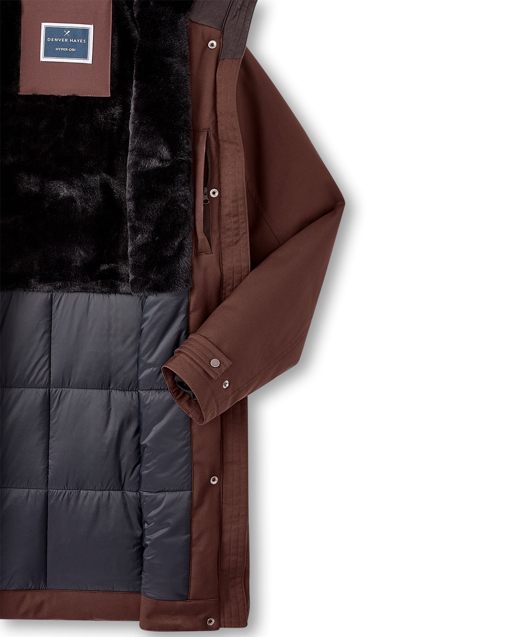 Denver Hayes Woman's Lux Hyper-Dri® HD1 Water Repellent Breathable T-Max® Insulated Parka Jacket