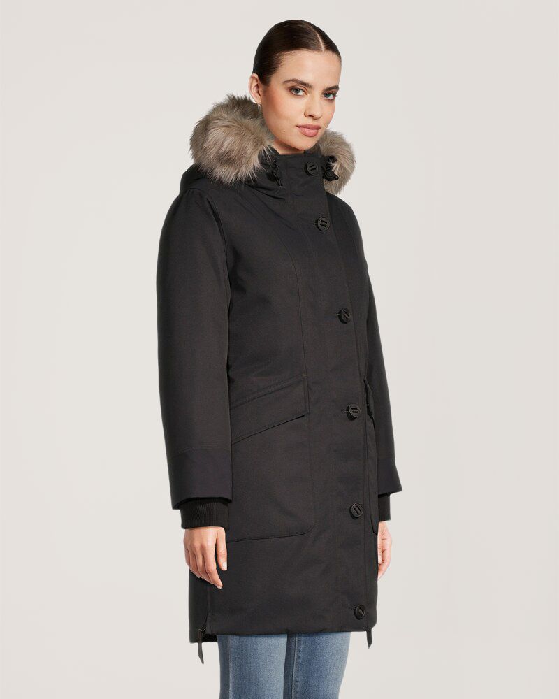 WindRiver Women's Heritage Hyper-Dri® HD2 Water Resistant-Breathable T-Max® Insulated Long Parka Jacket