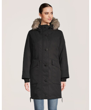 Veste parka longue avec isolant T-Max et Hyper-DriMD HD2, résistante à l’eau et perméable à l’air pour femmes, Heritage, WindRiver