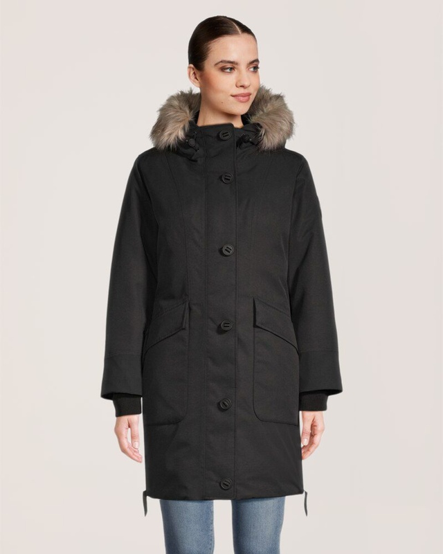 Veste parka longue avec isolant T-Max et Hyper-DriMD HD2, résistante à l’eau et perméable à l’air pour femmes, Heritage, WindRiver