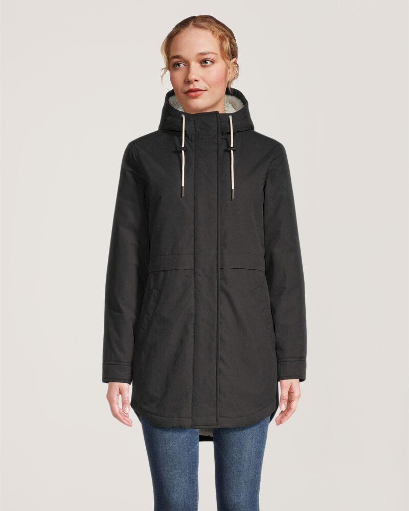 Parka doublé en sherpa pour femmes, Denver Hayes L'Équipeur