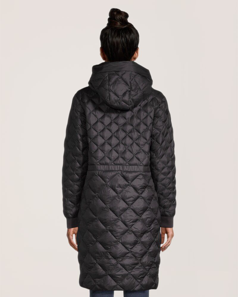 Denver Hayes Women's Quilted Insulated Long Jacket