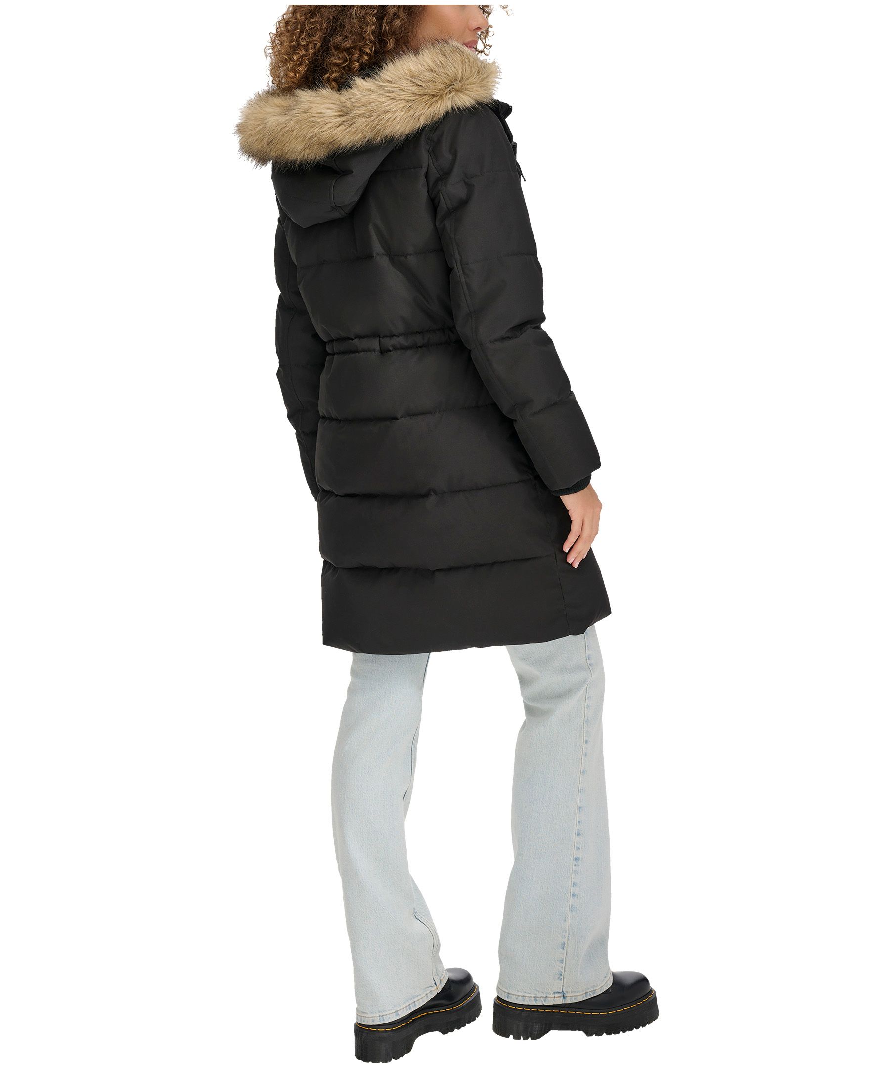 Levi's Women's Clinched Waist Mid-Length Parka