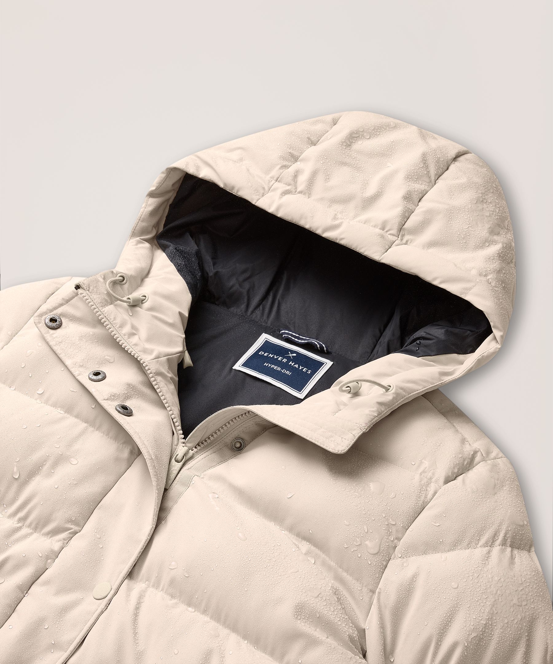 Denver Hayes Women's Hyper-Dri® HD1 Water Repellent Breathable T-Max® Insulated Long Puffer Jacket