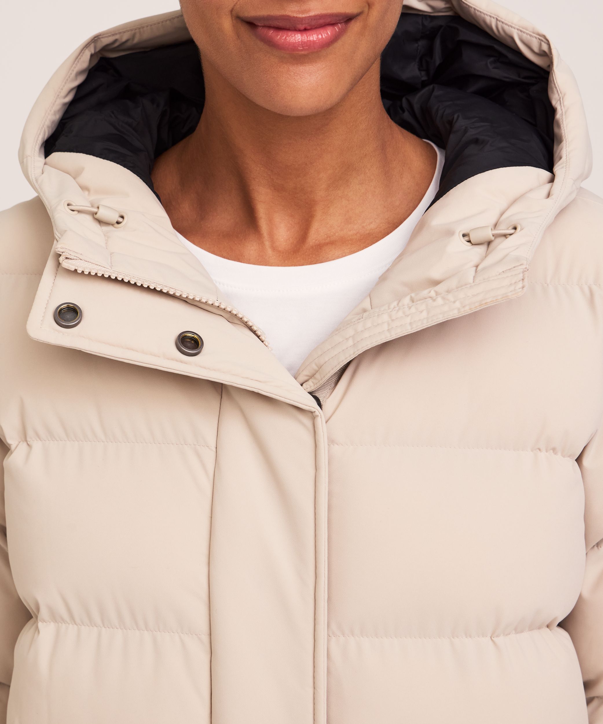 Denver Hayes Women's Hyper-Dri® HD1 Water Repellent Breathable T-Max® Insulated Long Puffer Jacket