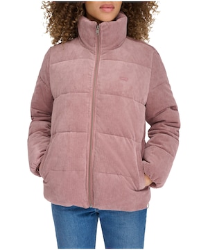 Levi's Women's Corduroy Insulated Puffer Jacket