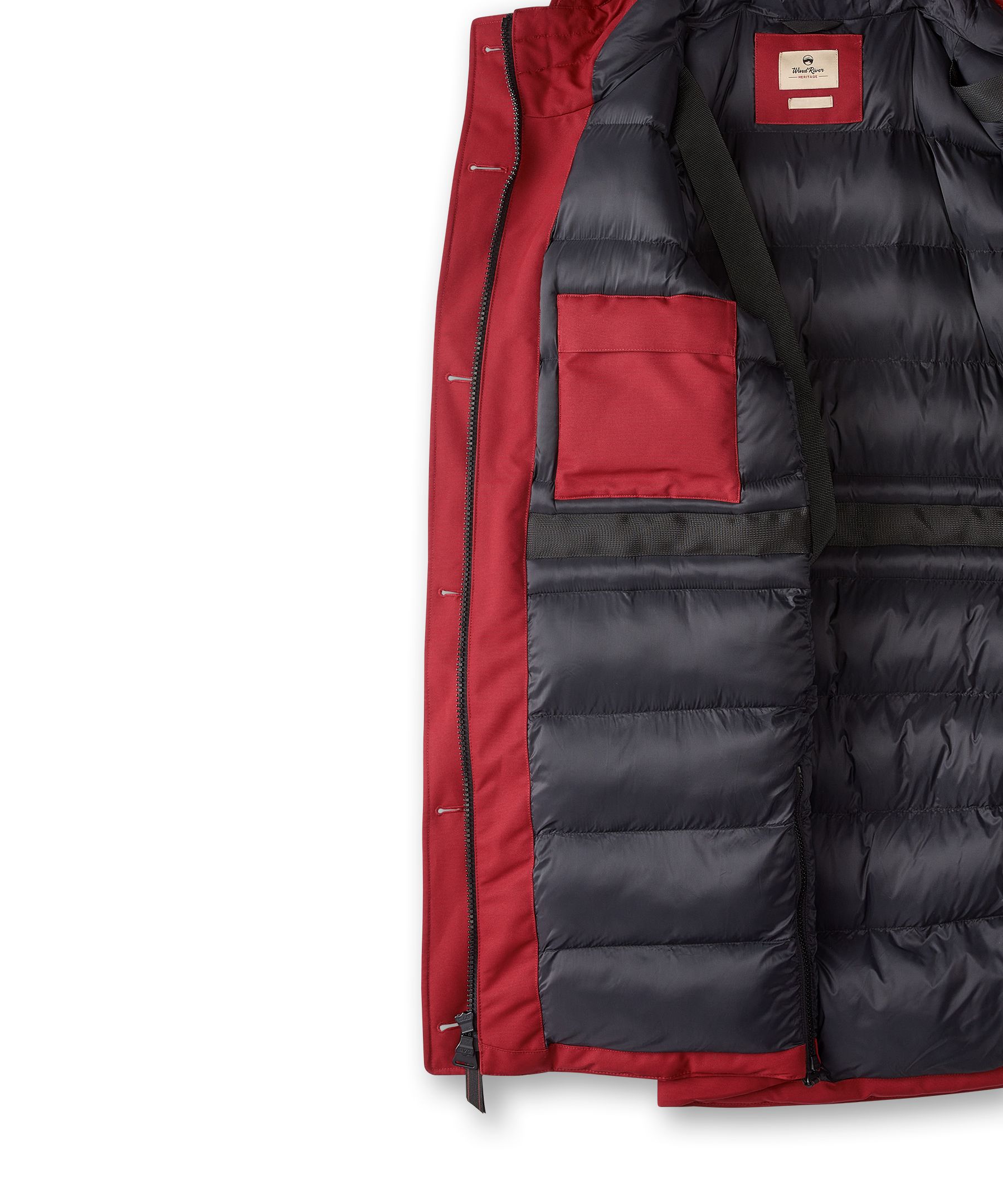 WindRiver Women's Heritage Hyper-Dri® HD2 Water Resistant-Breathable T-Max® Insulated Long Parka Jacket