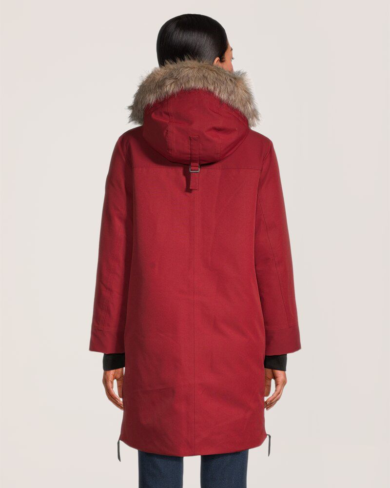 WindRiver Women's Heritage Hyper-Dri® HD2 Water Resistant-Breathable T-Max® Insulated Long Parka Jacket