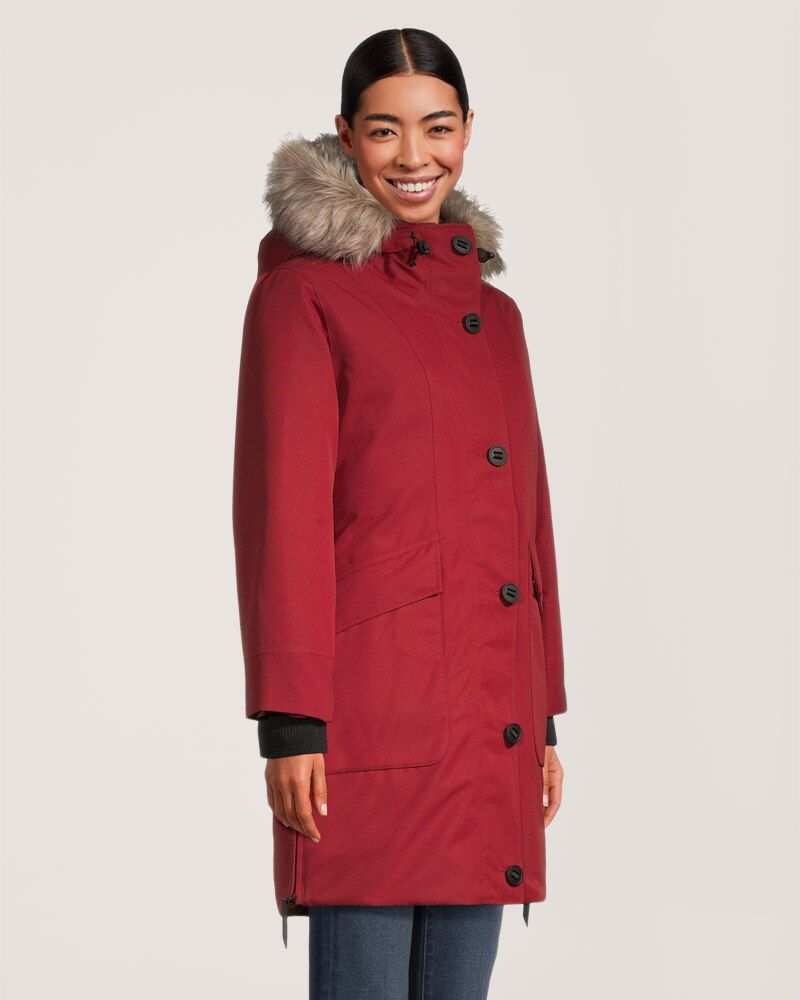 WindRiver Women's Heritage Hyper-Dri® HD2 Water Resistant-Breathable T-Max® Insulated Long Parka Jacket