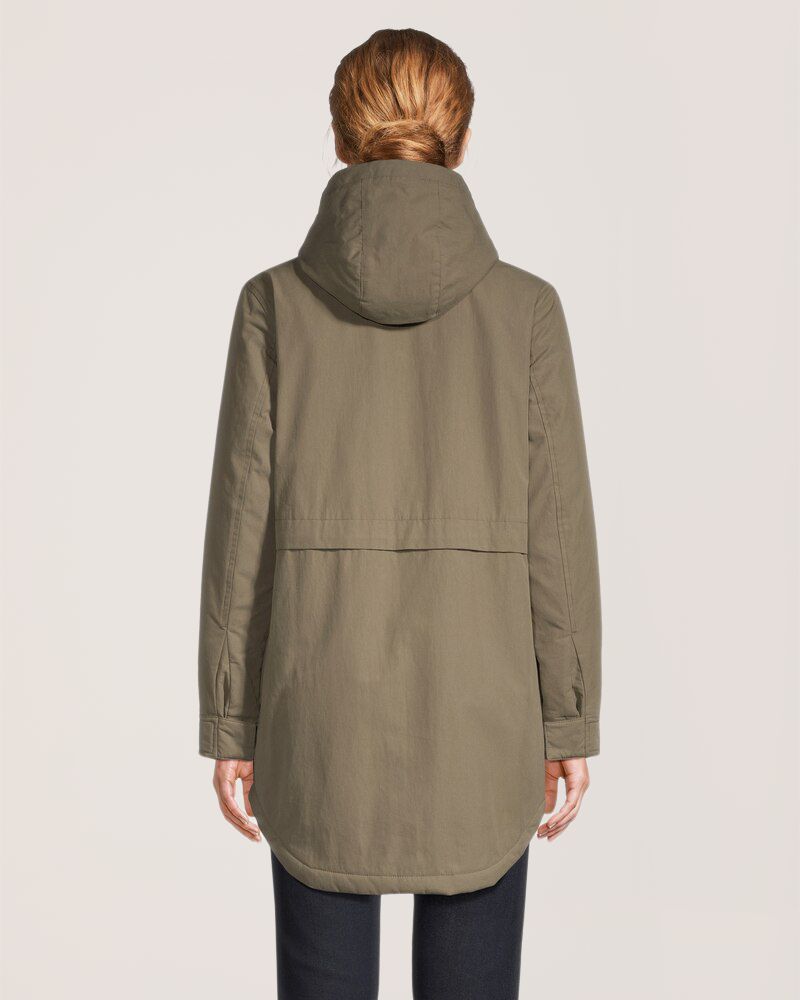 Parka doublé en sherpa pour femmes, Denver Hayes