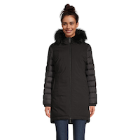 Parka isolé pour femmes, Bernadette, NOIZE Front_Flat