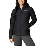 Veste bouffante à capuche isolée résistante à l'eau Omni-ShieldMC et thermo-réfléchissante Omni-HeatMC pour femmes, Heavenly, Columbia Front_Flat