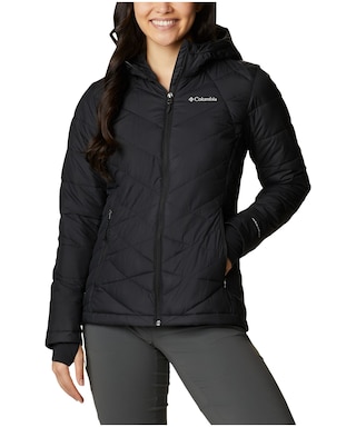 Columbia Heavenly Omni-Heat™ Veste de matelassée à capuchon à protection thermique réfléchissante et omni-shieldTM imperméable pour femme