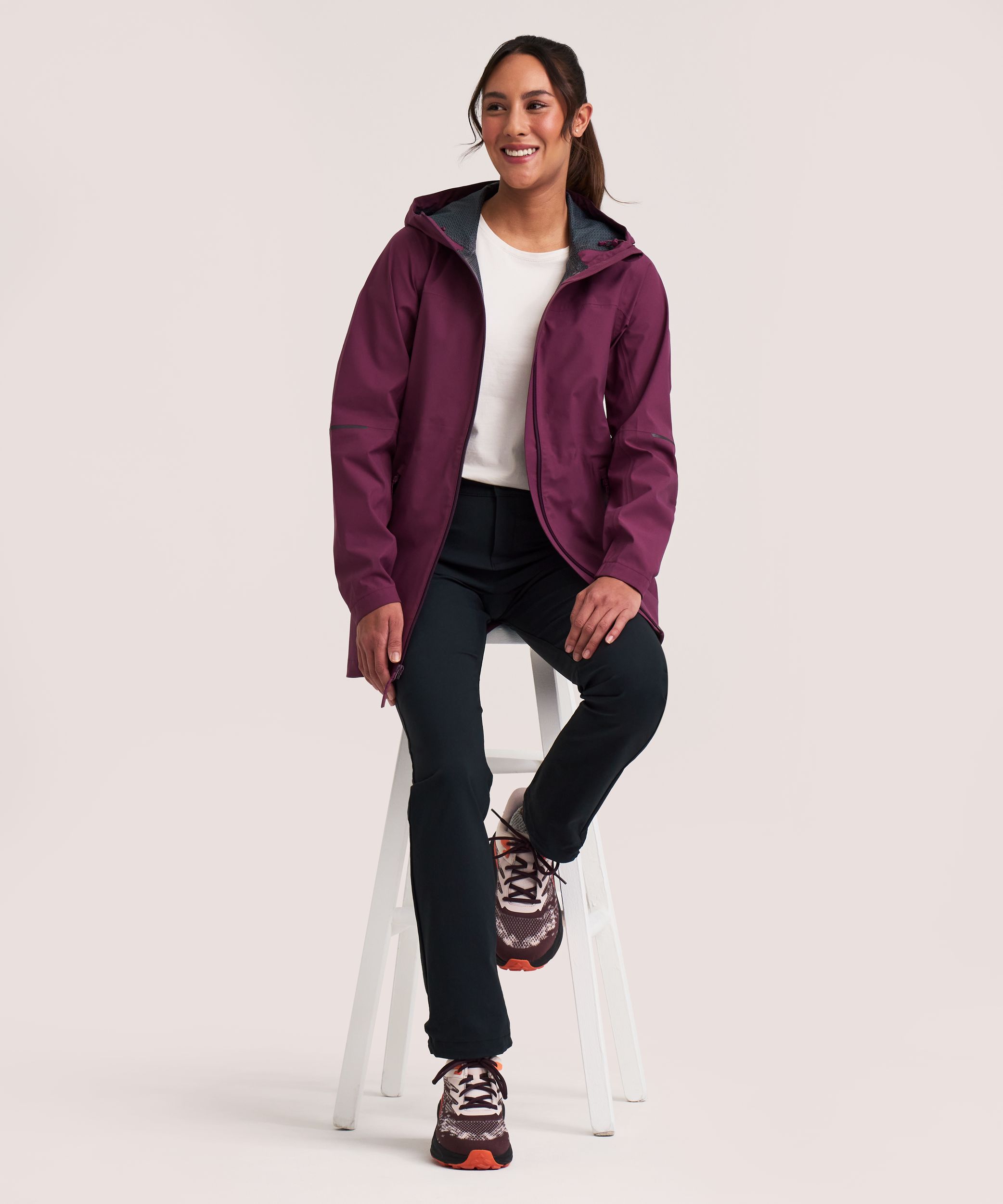 Manteau de pluie imper-respirant et extensible Downpour 2.5L HYPER-DRIMD HD3 WindRiver pour femmes