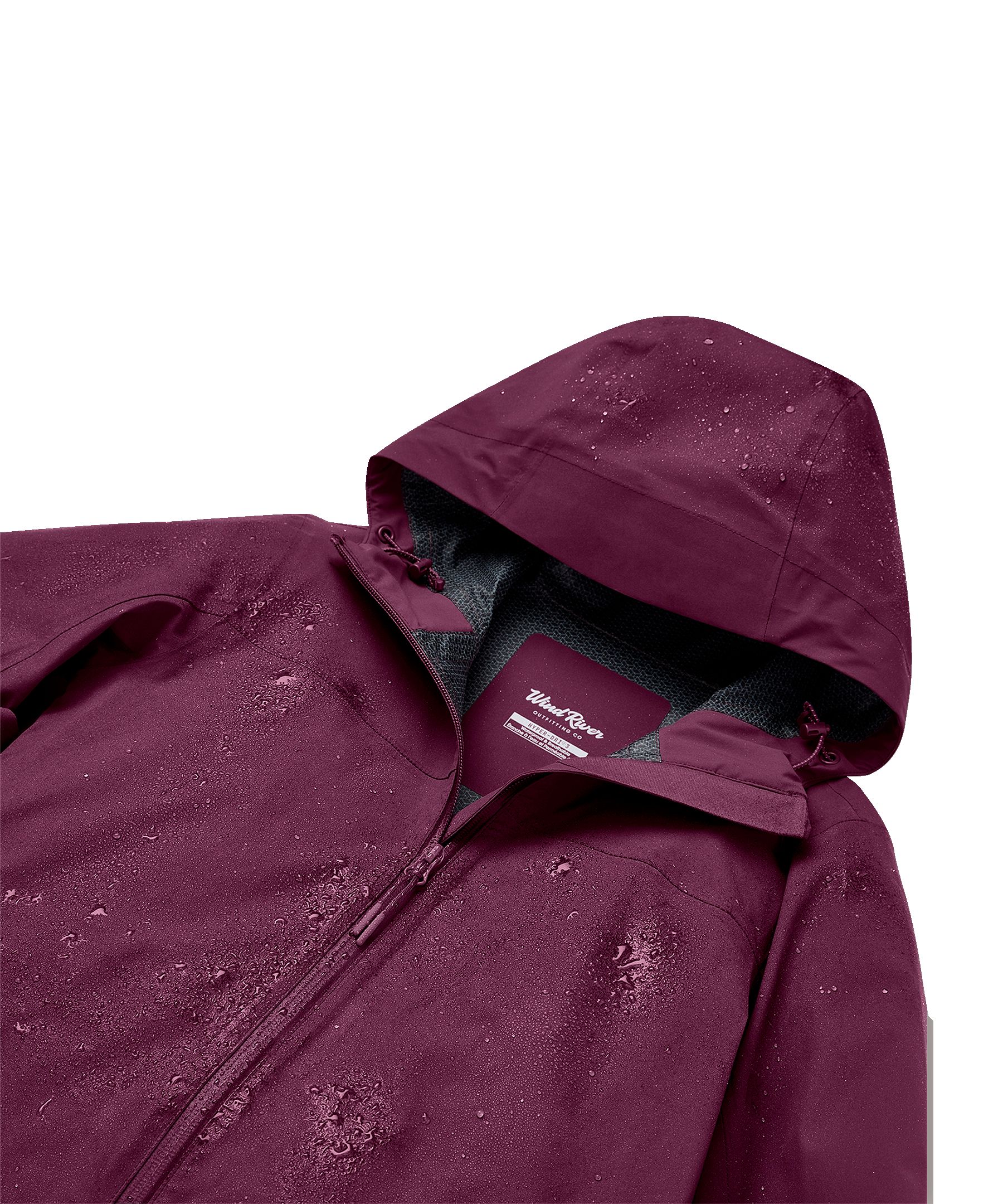 Manteau de pluie imper-respirant et extensible Downpour 2.5L HYPER-DRIMD HD3 WindRiver pour femmes