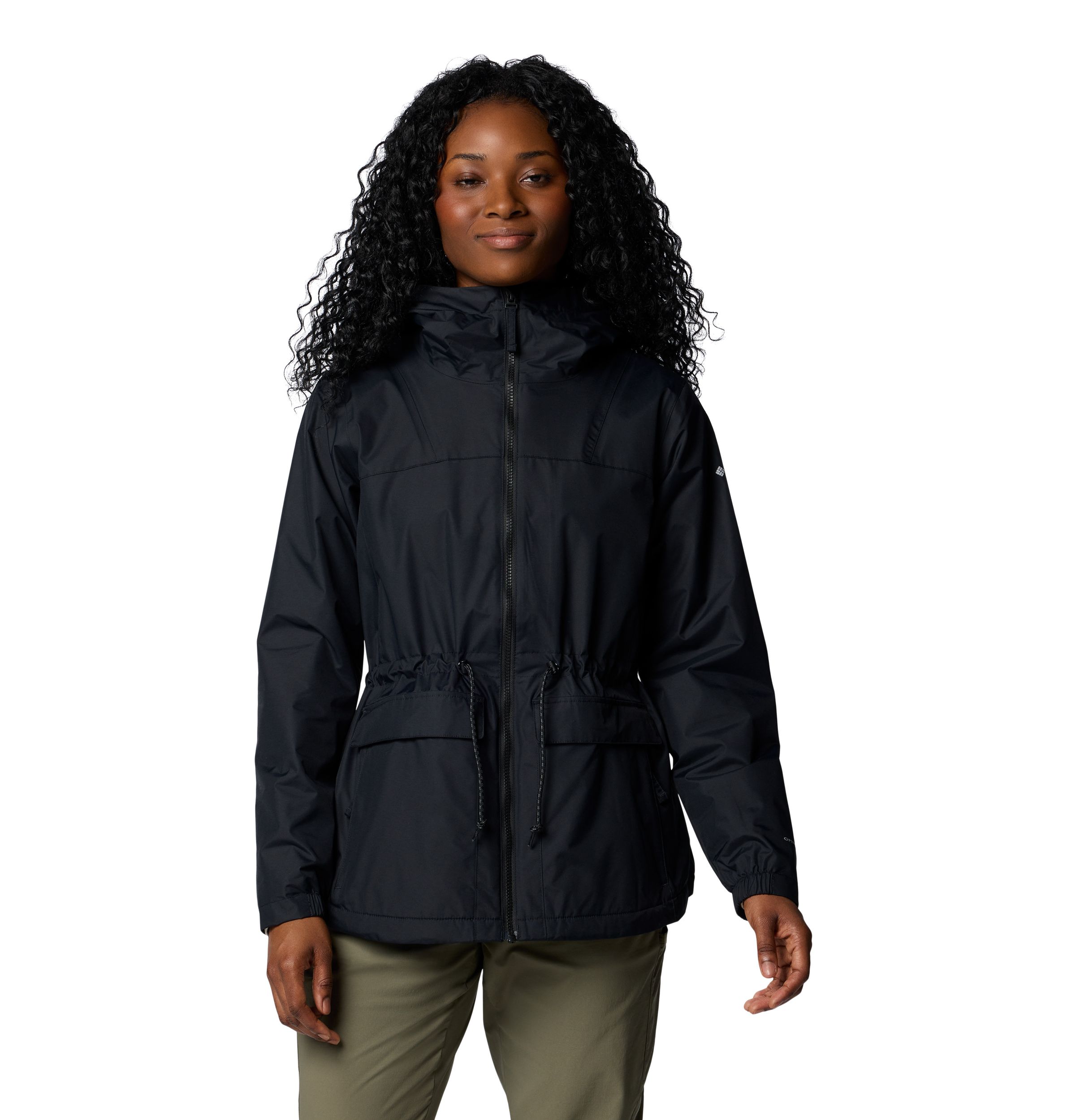 Columbia Women's Sweet Creek II Fleece Lined Omni-Tech Lined Rain Jacket