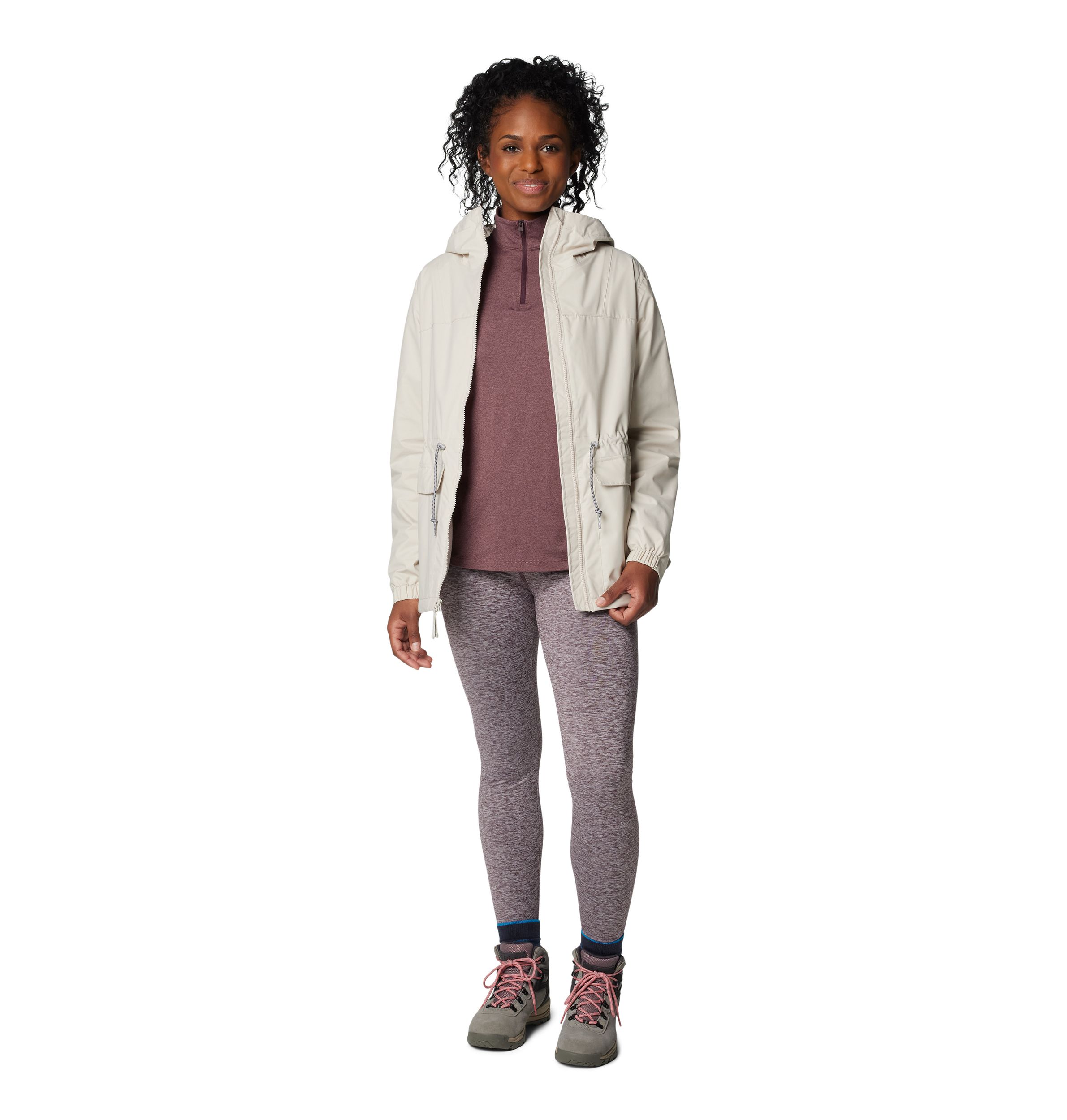Columbia Women's Sweet Creek II Fleece Lined Omni-Tech Lined Rain Jacket