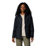 Veste de pluie Sweet Creek II pour femme, doublée polaire Omni-Tech, Columbia Front_Flat