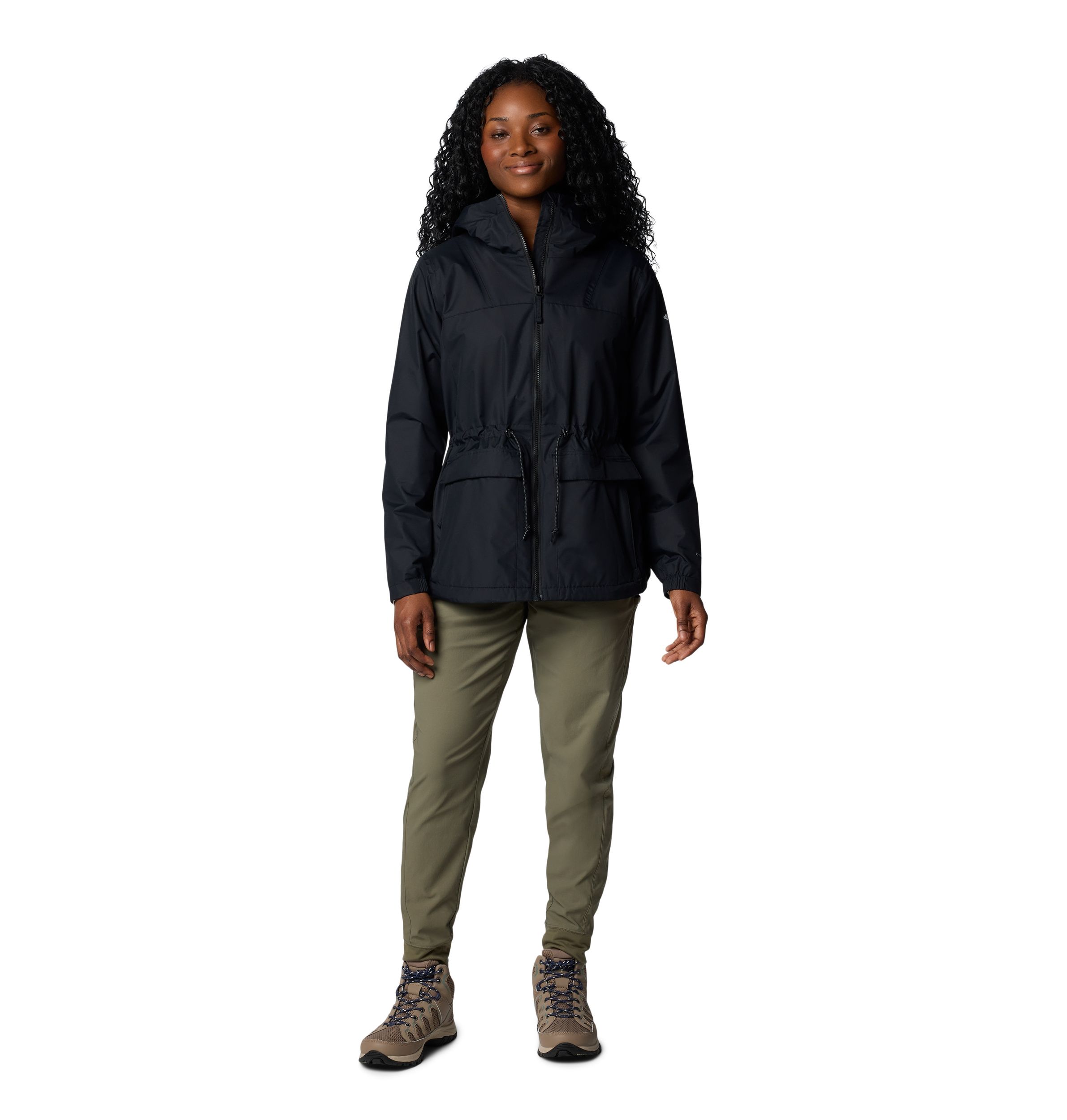 Columbia Women's Sweet Creek II Fleece Lined Omni-Tech Lined Rain Jacket