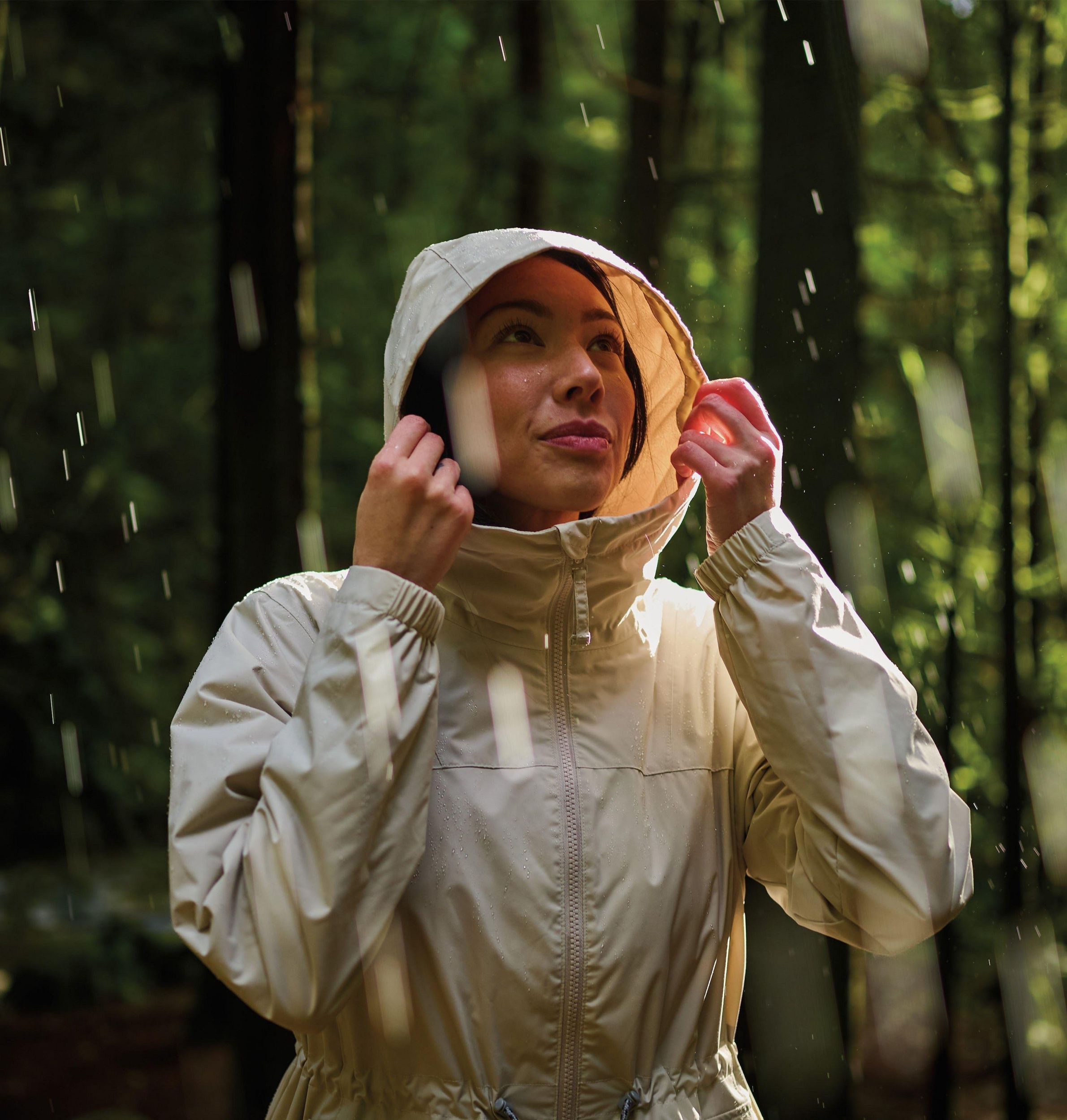 Columbia Women's Sweet Creek II Fleece Lined Omni-Tech Lined Rain Jacket