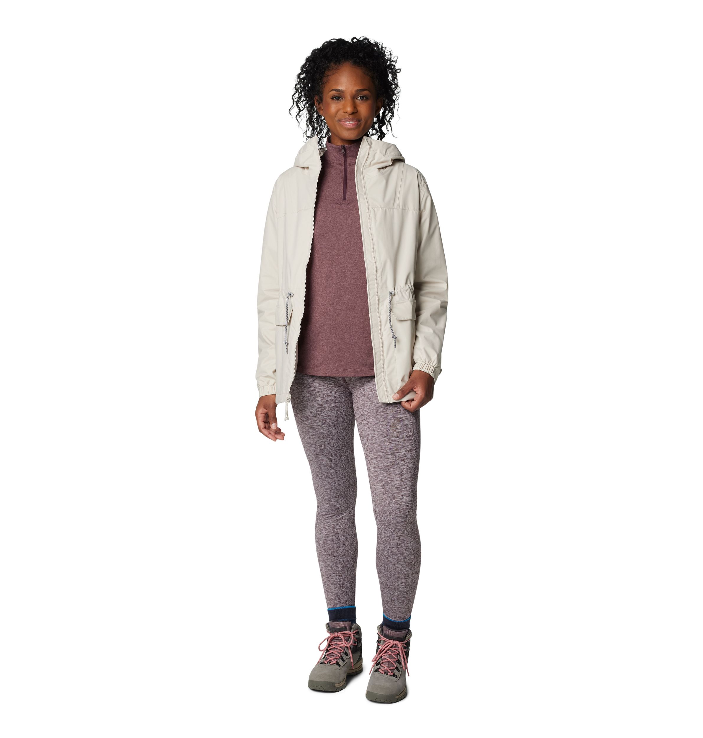 Columbia Women's Sweet Creek II Fleece Lined Omni-Tech Lined Rain Jacket