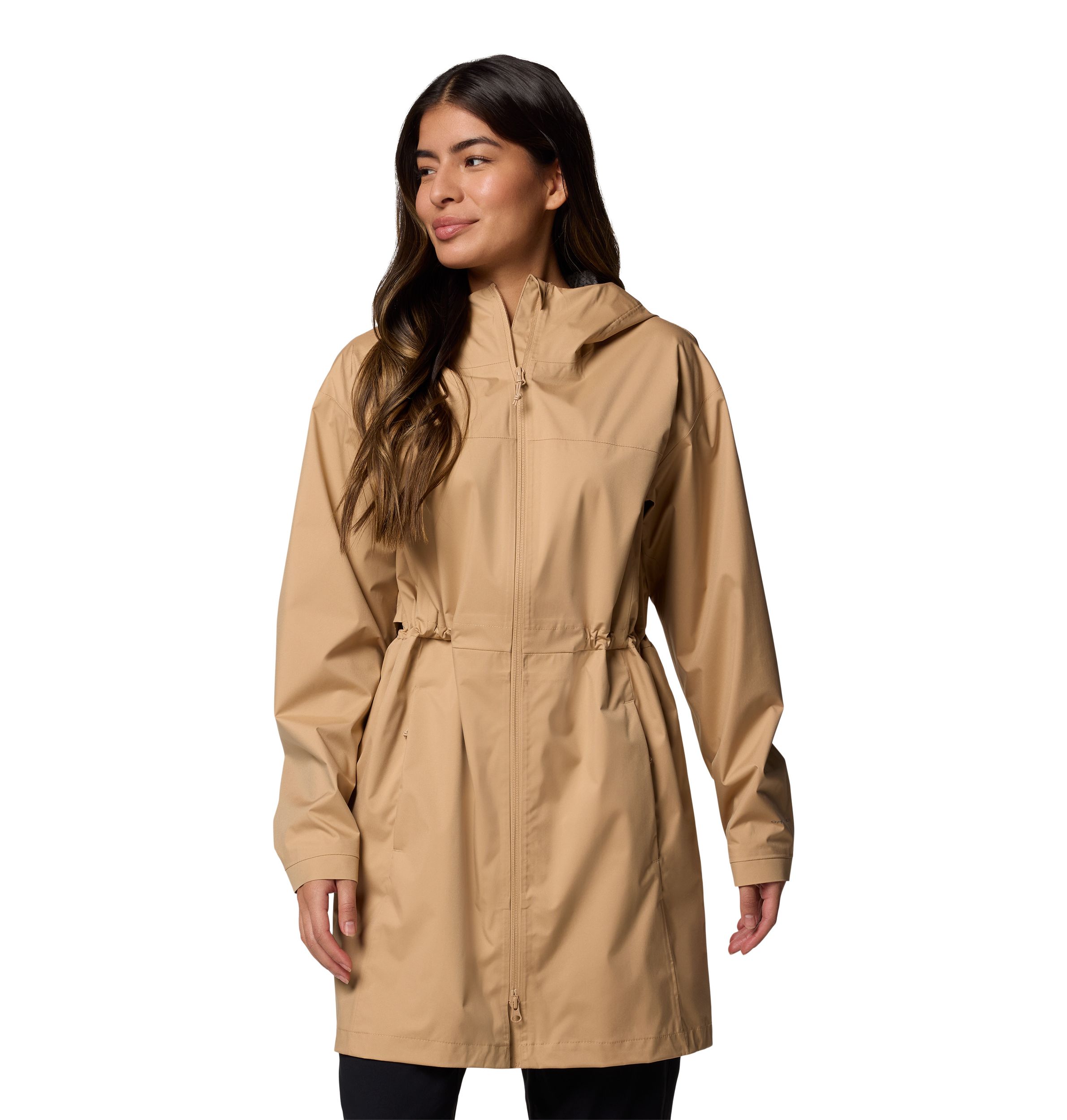 Columbia Women's Weekend Adventure Waterproof Rain Long Jacket