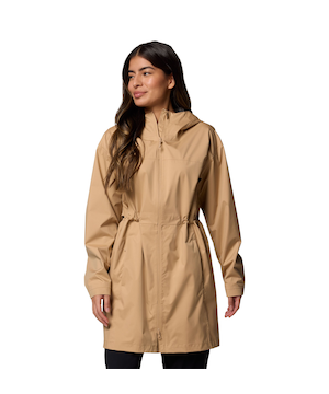 Columbia Women's Weekend Adventure Long Rain Jacket