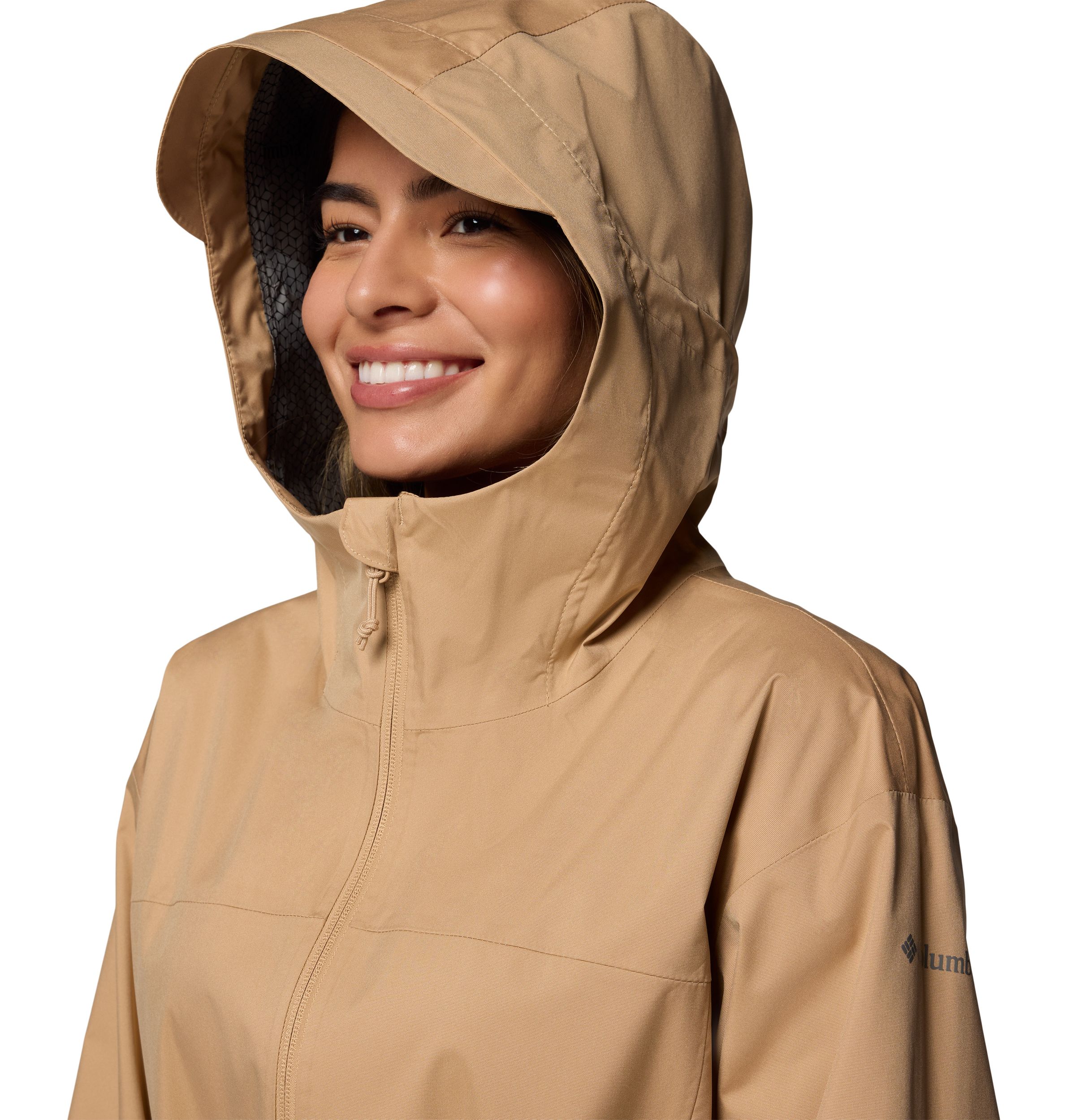 Columbia Women's Weekend Adventure Waterproof Rain Long Jacket
