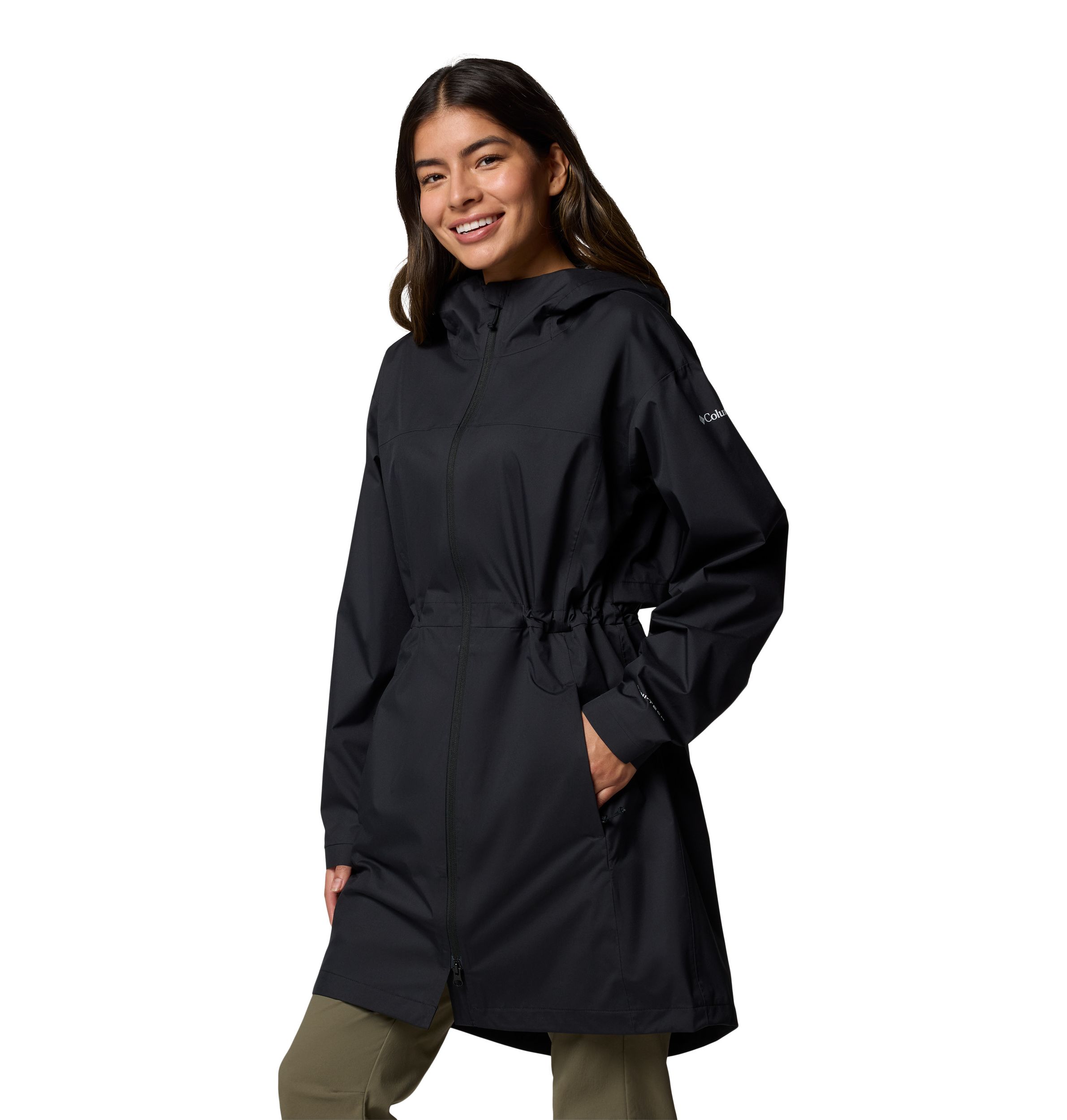 Columbia Women's Weekend Adventure Rain Long Jacket
