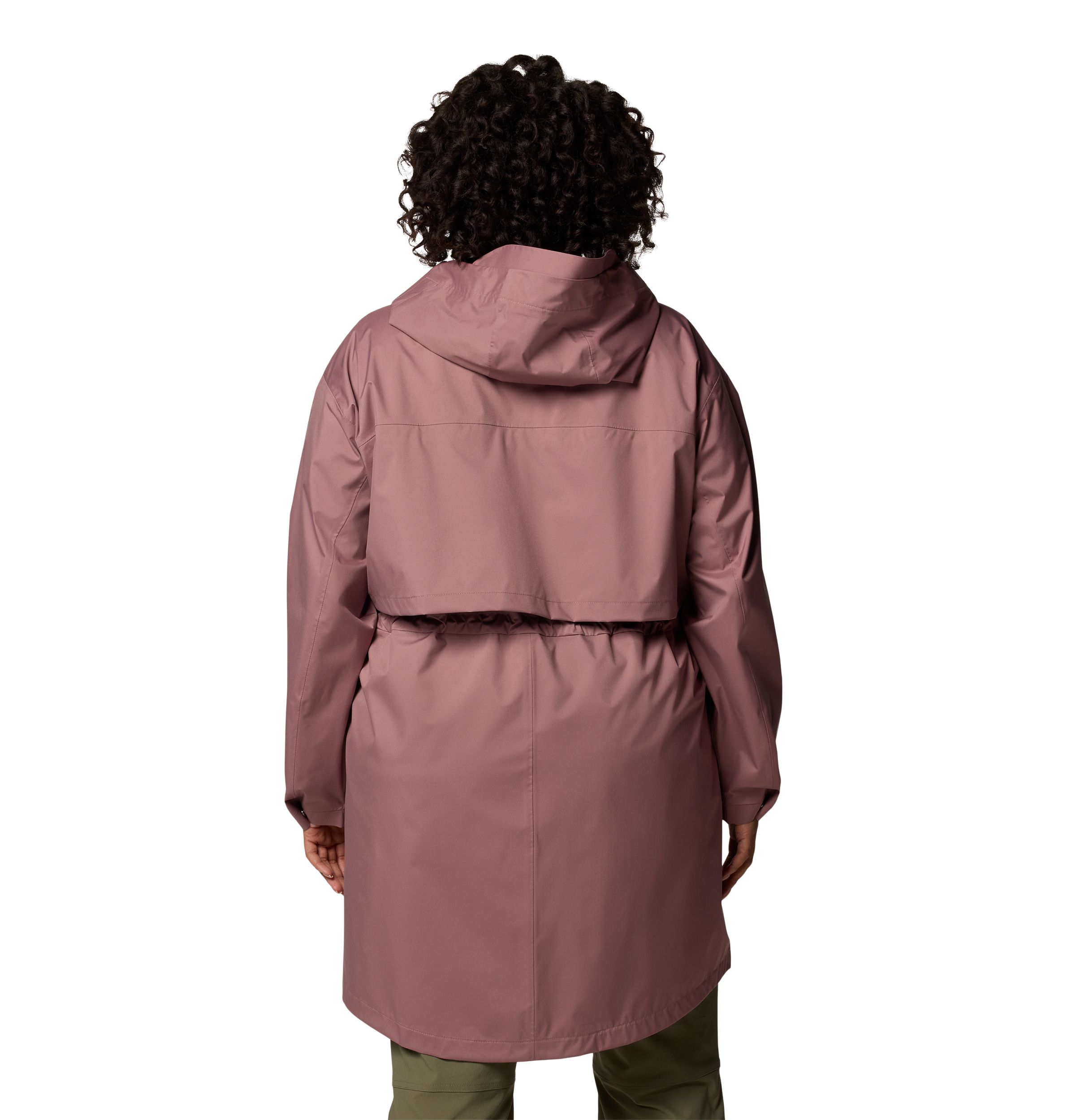 Columbia Women's Weekend Adventure Waterproof Rain Long Jacket