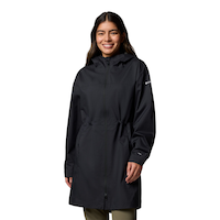 Longue veste imperméable pour femmes, Weekend Adventure, Columbia Front_Flat