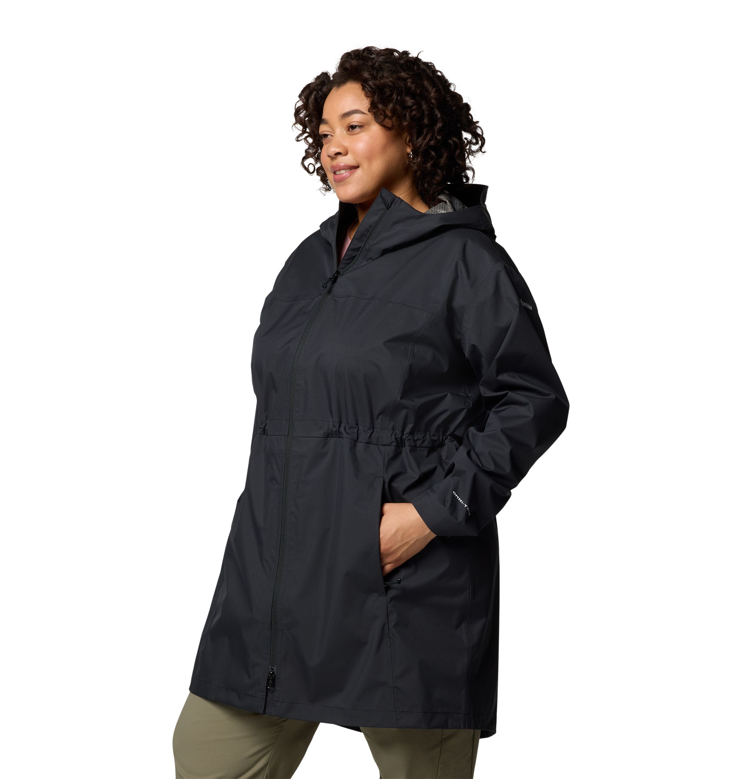 Columbia Women's Weekend Adventure Rain Long Jacket