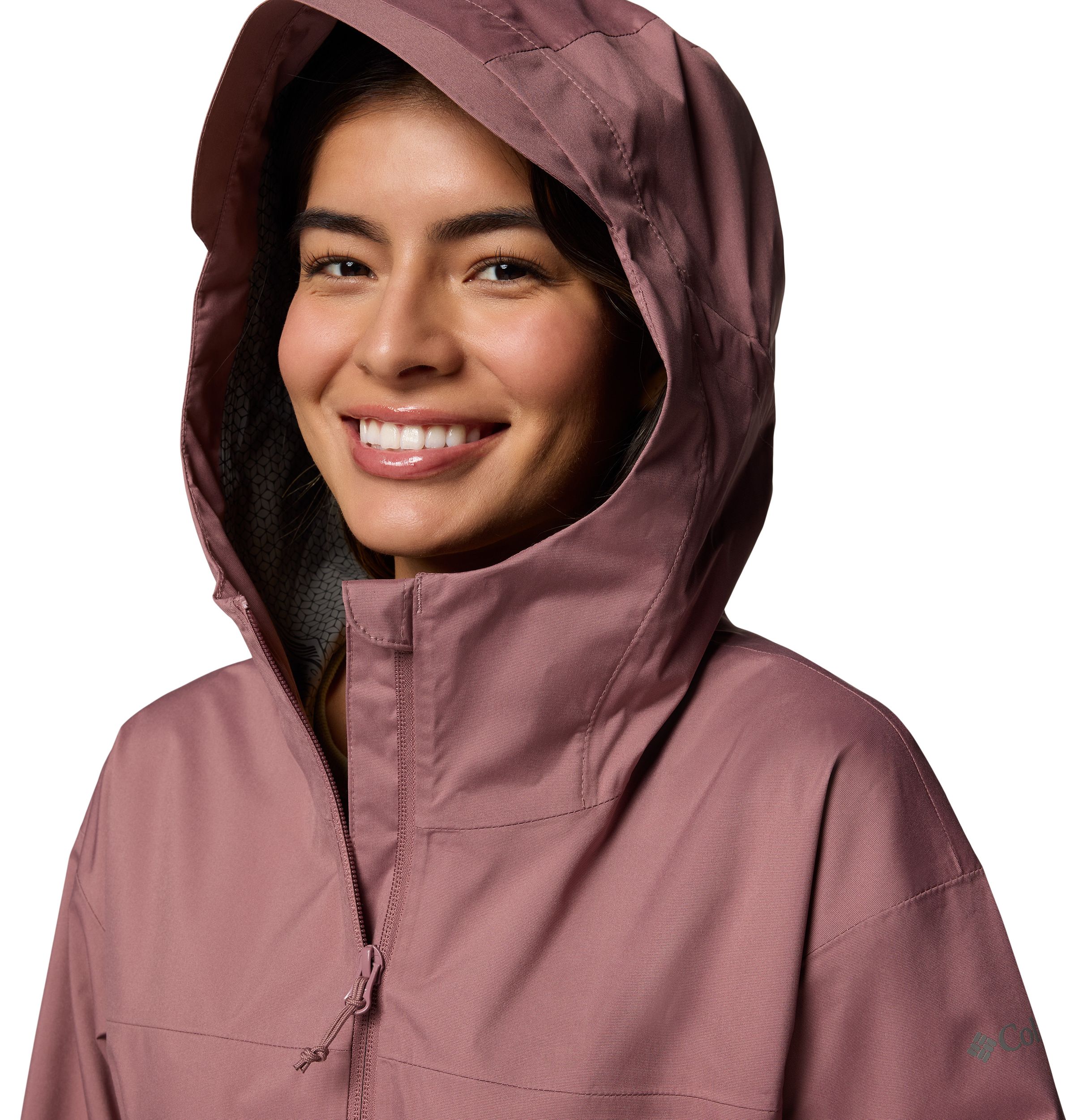 Columbia Women's Weekend Adventure Waterproof Rain Long Jacket
