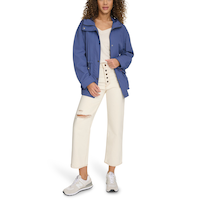 Levi's Women's Hooded Windbreaker Rain Jacket