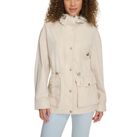 Levi's Women's Hooded Windbreaker Rain Jacket