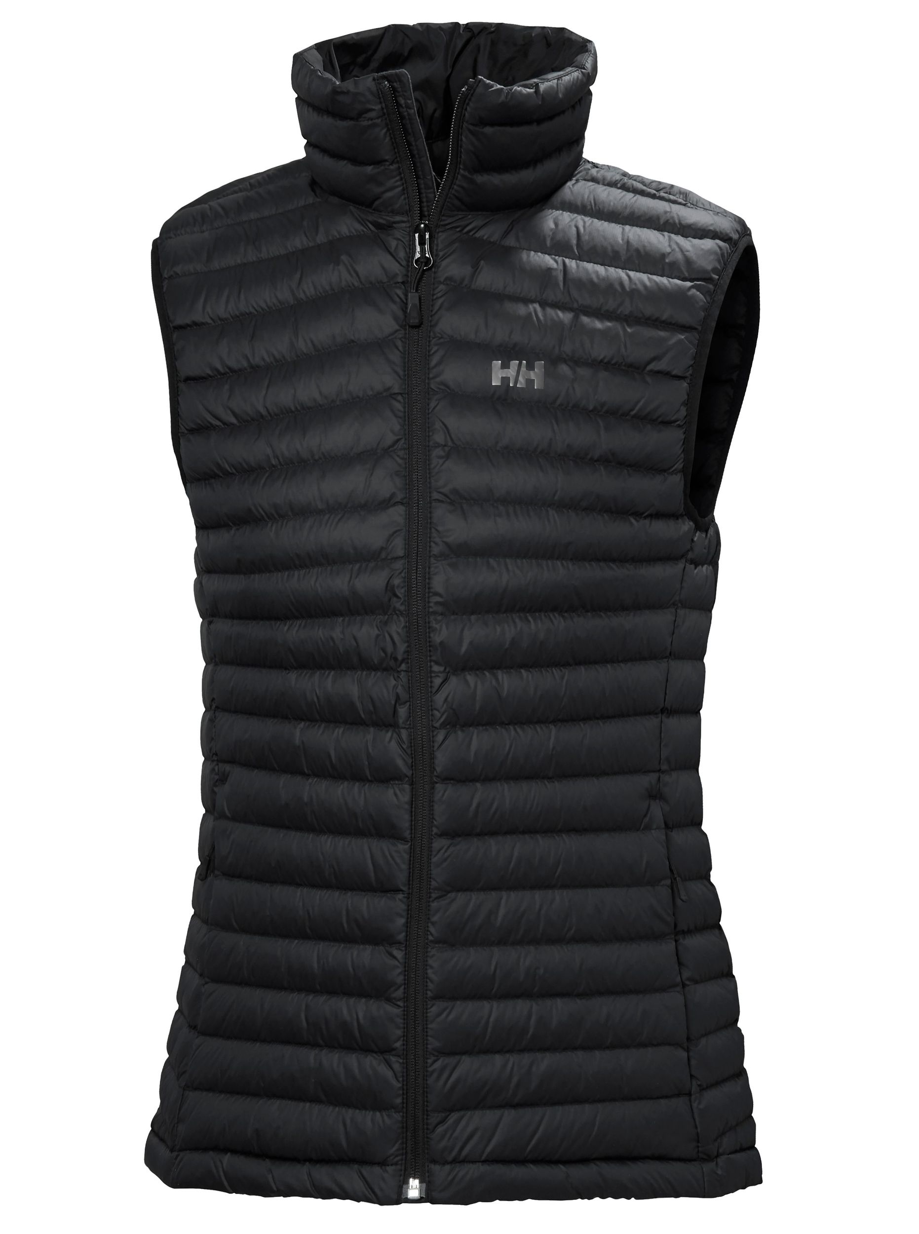Gilet Helly Hansen Homme Gris Mélange - Col Et Ourlets Côtelés, Logo Workwear - Veste Légère Pour Le Quotidien