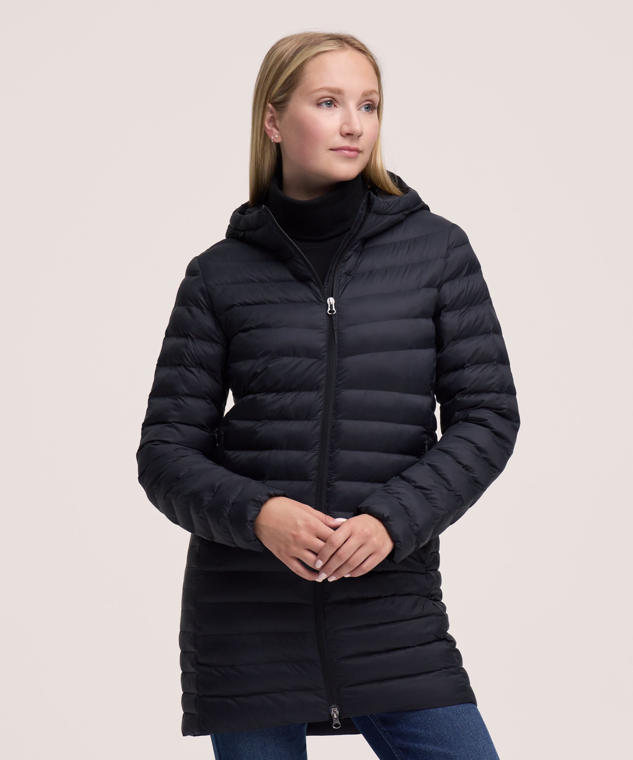 WindRiver Women's HD1 T-MAX Charge Puffer Long Jacket