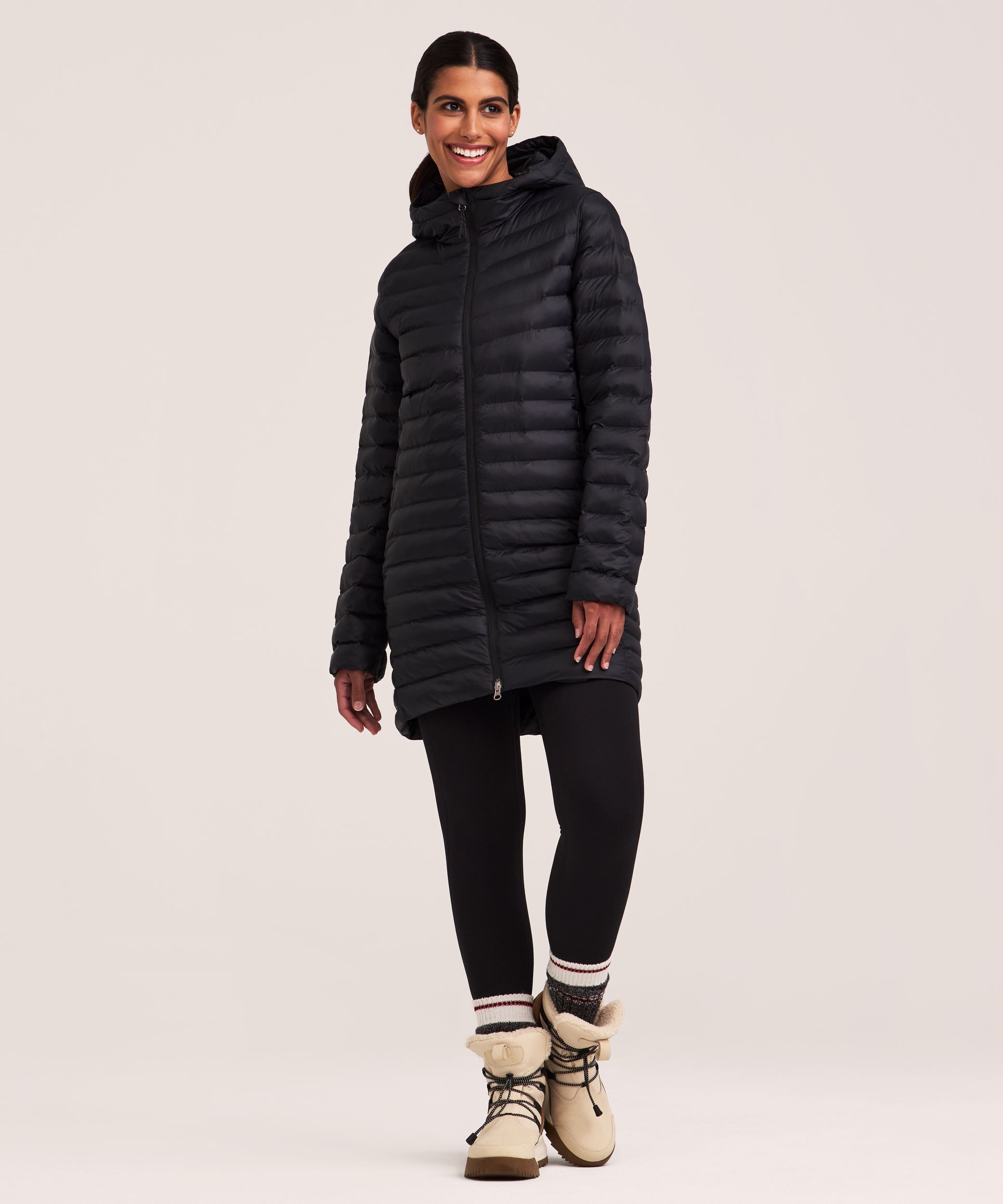 WindRiver Women's HD1 T-MAX Charge Puffer Long Jacket