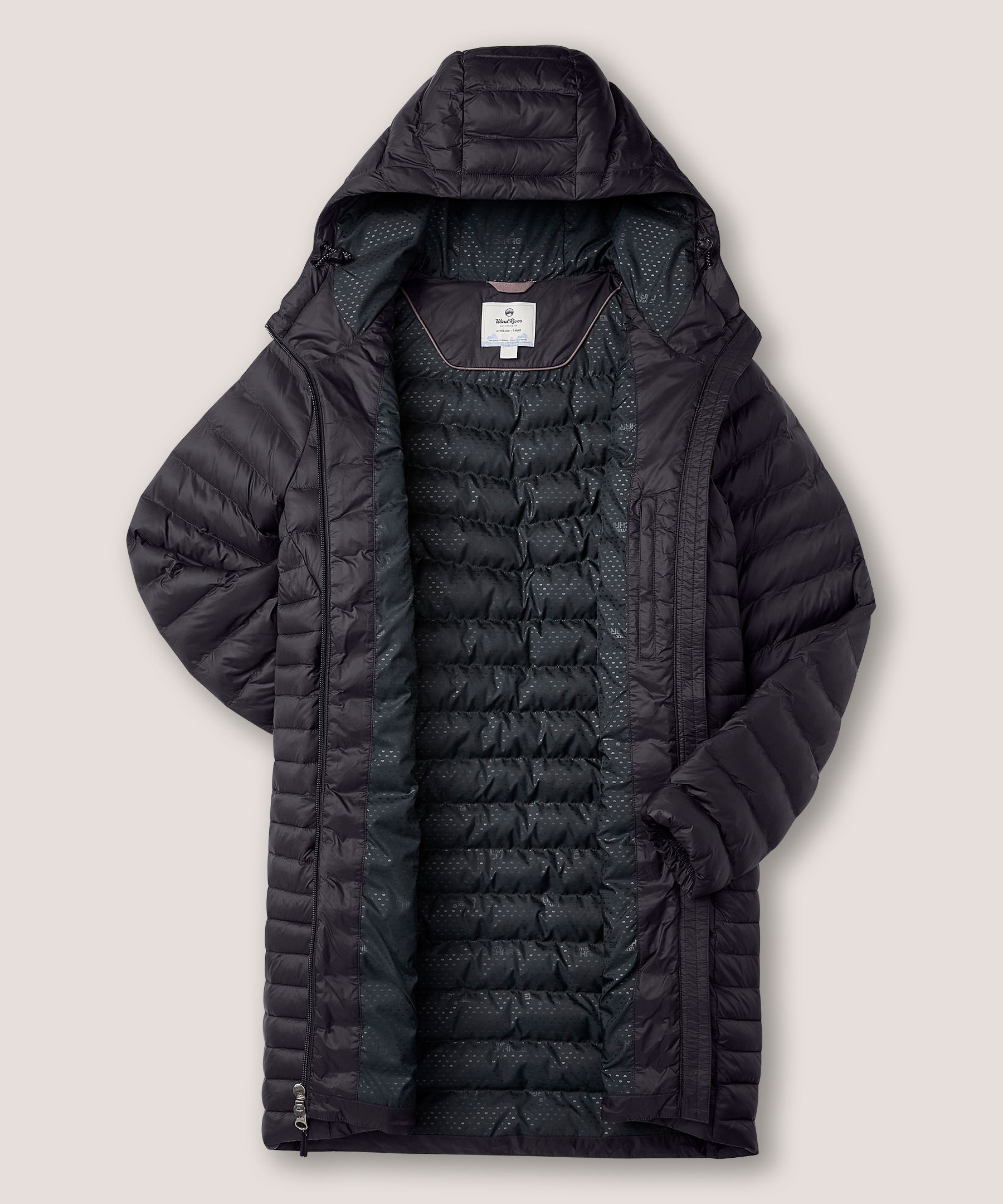 WindRiver Women's HD1 T-MAX Charge Puffer Long Jacket