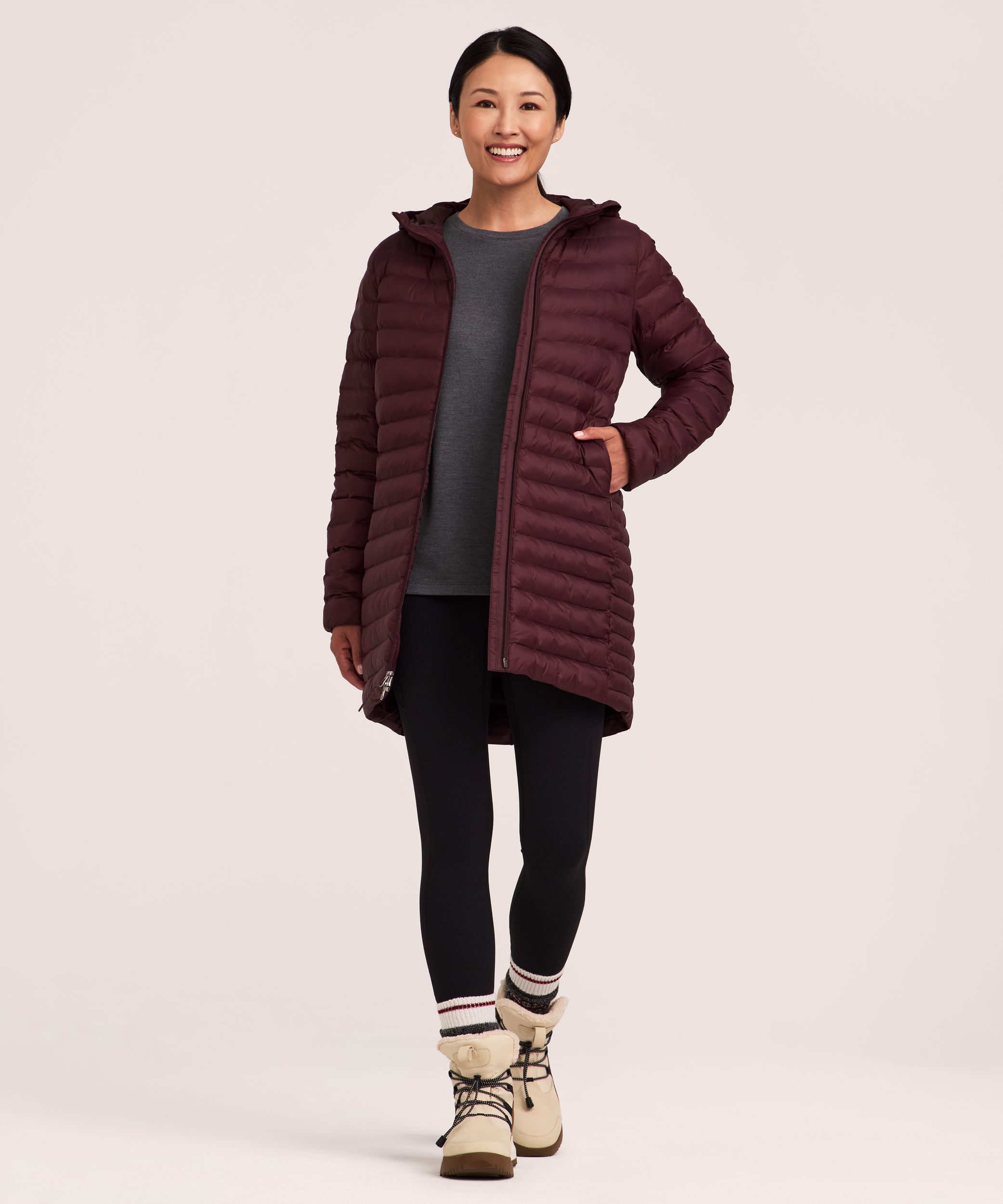 WindRiver Women's HD1 T-MAX Charge Puffer Long Jacket