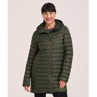 WindRiver Women's HD1 T-MAX Charge Puffer Long Jacket