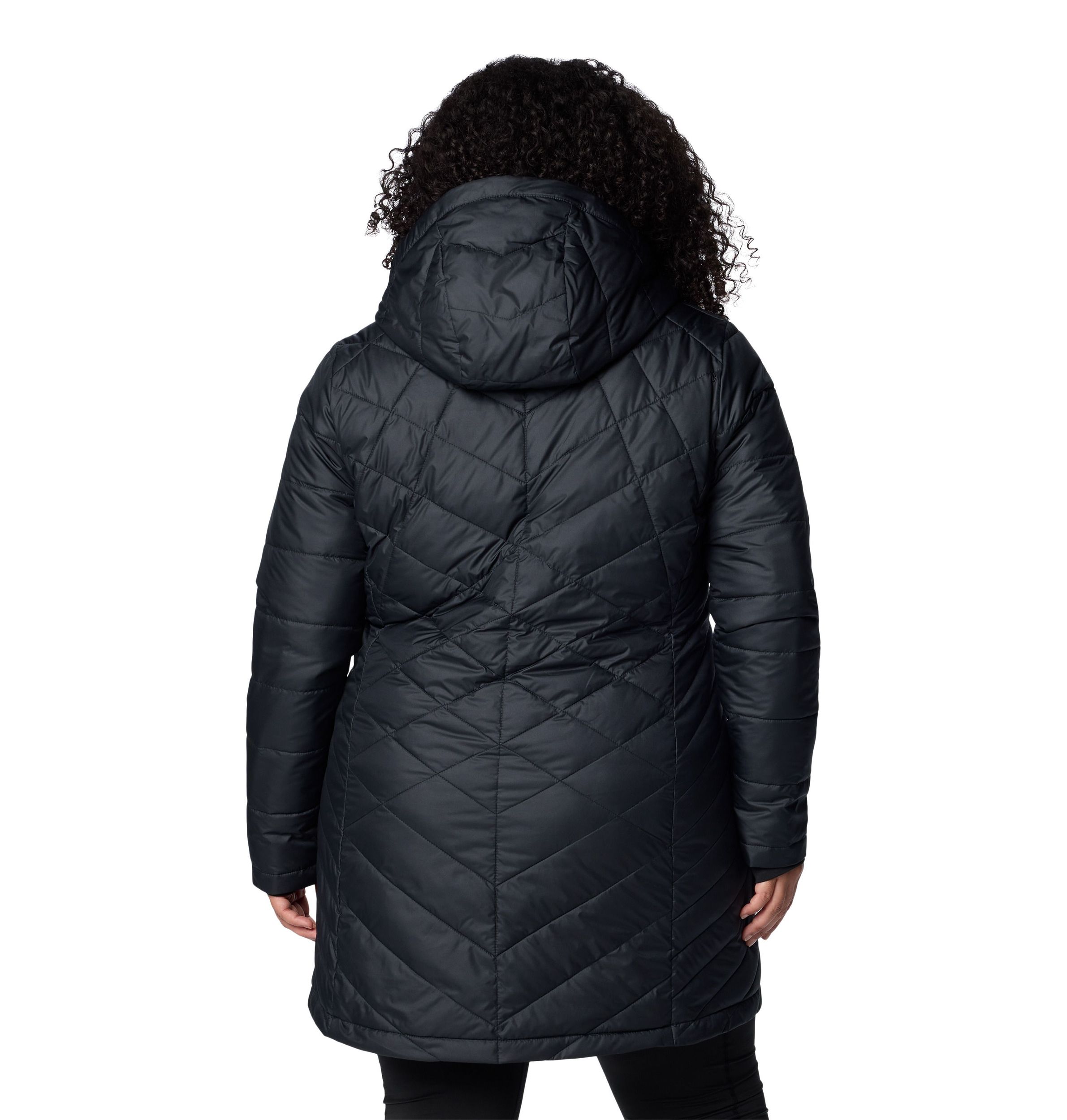 Columbia Women's Heavenly Omni-Heat Reflective Long Hooded Puffer Jacket