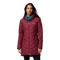 Columbia Women's Heavenly Omni-Heat Reflective Long Hooded Puffer Jacket