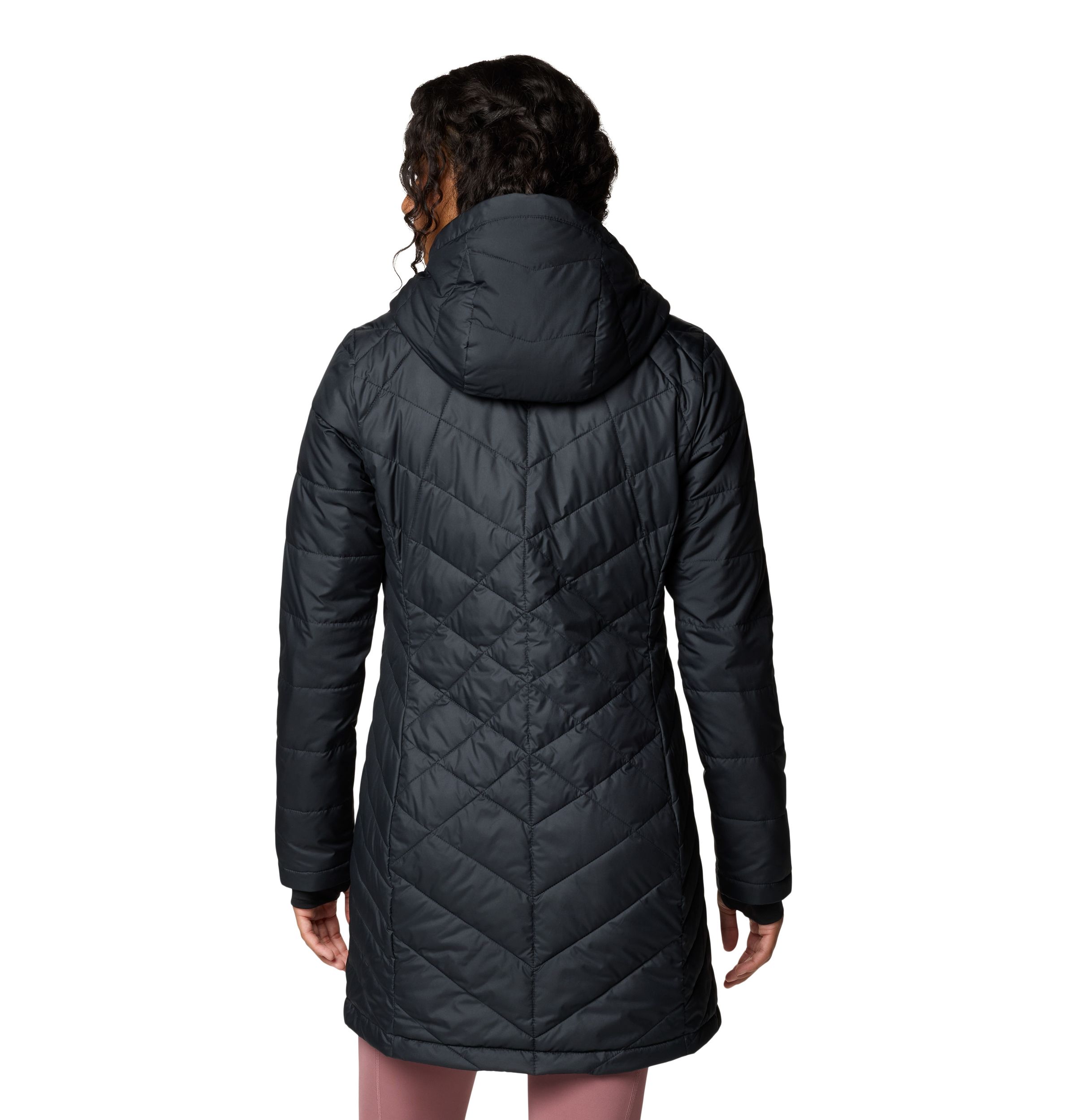 Veste bouffante longue à capuche avec Omni-Heat Reflective pour femmes, Heavenly, Columbia