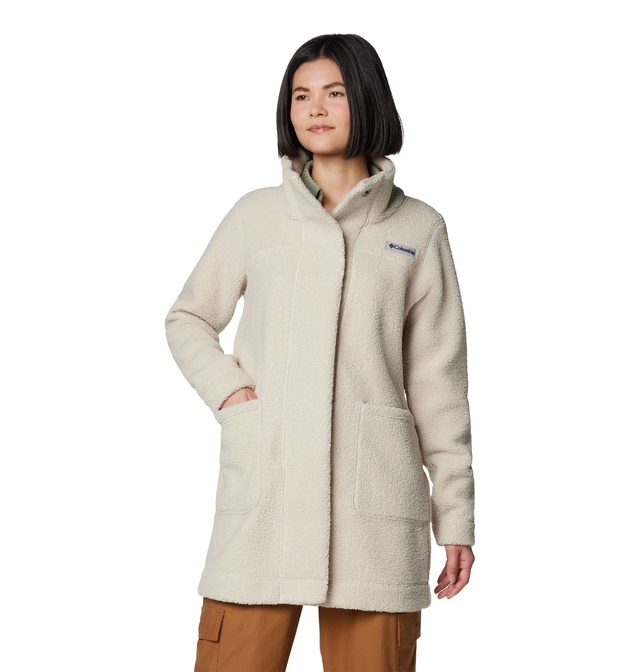 Veste longue en molleton de sherpa pour femmes, Panorama, Columbia