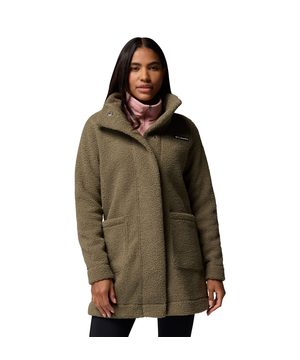 Veste longue en molleton de sherpa pour femmes, Panorama, Columbia