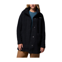 Veste longue en molleton de sherpa pour femmes, Panorama, Columbia Front_Flat