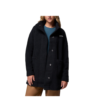 Veste longue en molleton de sherpa pour femmes, Panorama, Columbia